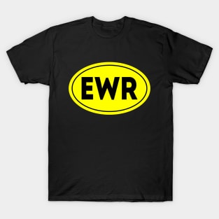 EWR Airport Code Newark Liberty International Airport USA T-Shirt